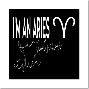 I'm an ARIES Posters and Art